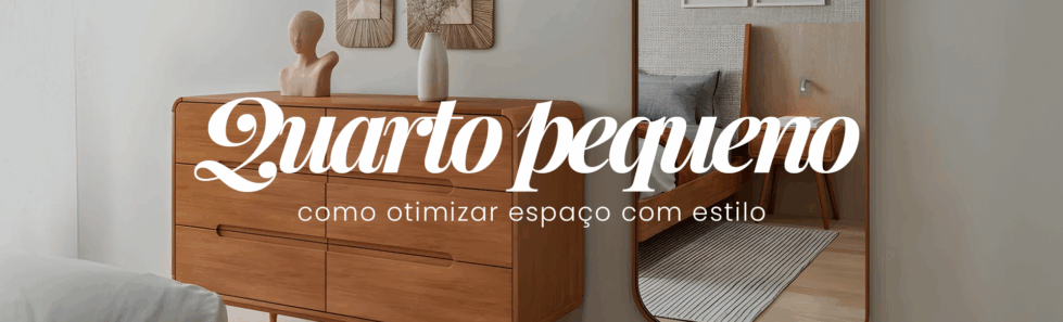 Melhores móveis para quarto de casal pequeno: como otimizar espaço com estilo